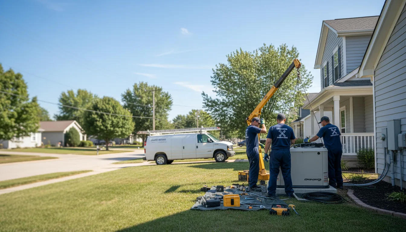 Generator Installation in Edinburgh, IN near me